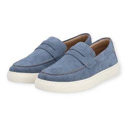 Rieker U0703-14 férfi cipő kék